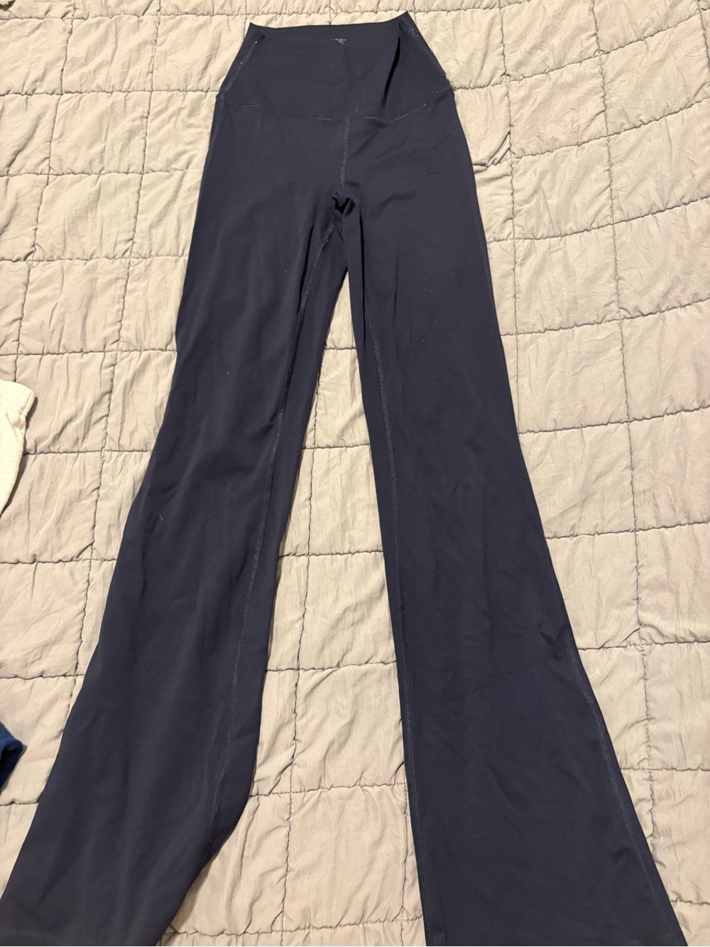 Garage flared leggings (navy blue)